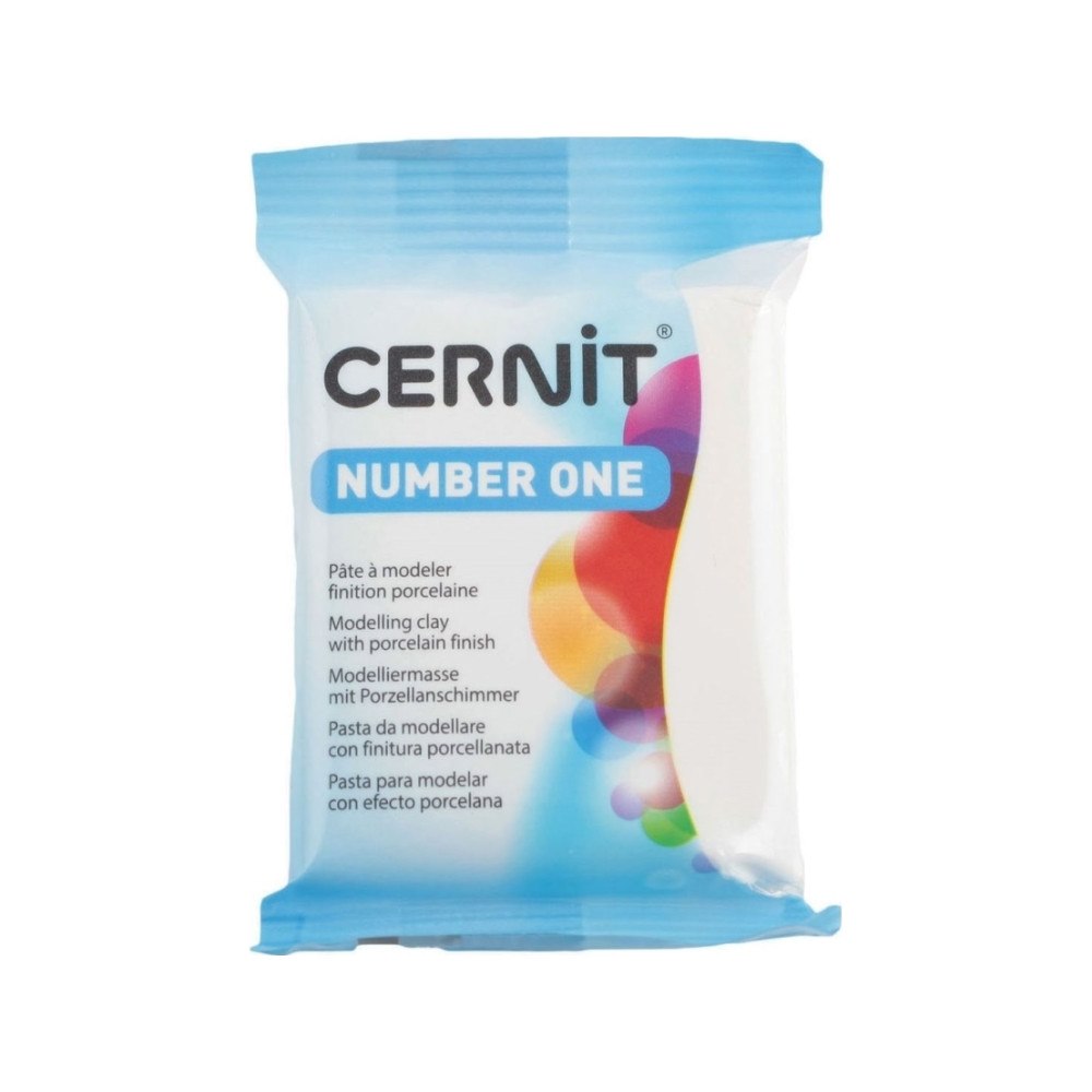 The Clay and Paint Factory The Clay and Paint Factory Modelina Cernit Biała Nieprzezr....