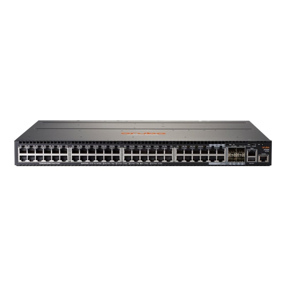 Hewlett Packard Enterprise HPE Aruba 2930M 48G 1-Slot - switch - 48 portar - Administrerad - rackmonterbar