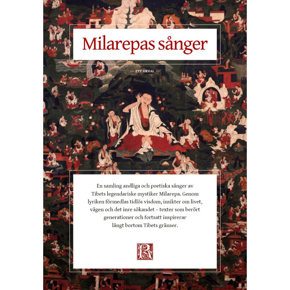 Jetsun Milarepa Milarepas sånger (bok, danskt band)