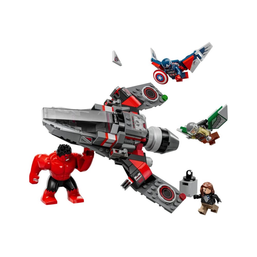 LEGO LEGO Marvel 76292 - Captain America mot Röda Hulken Duell - byggsats