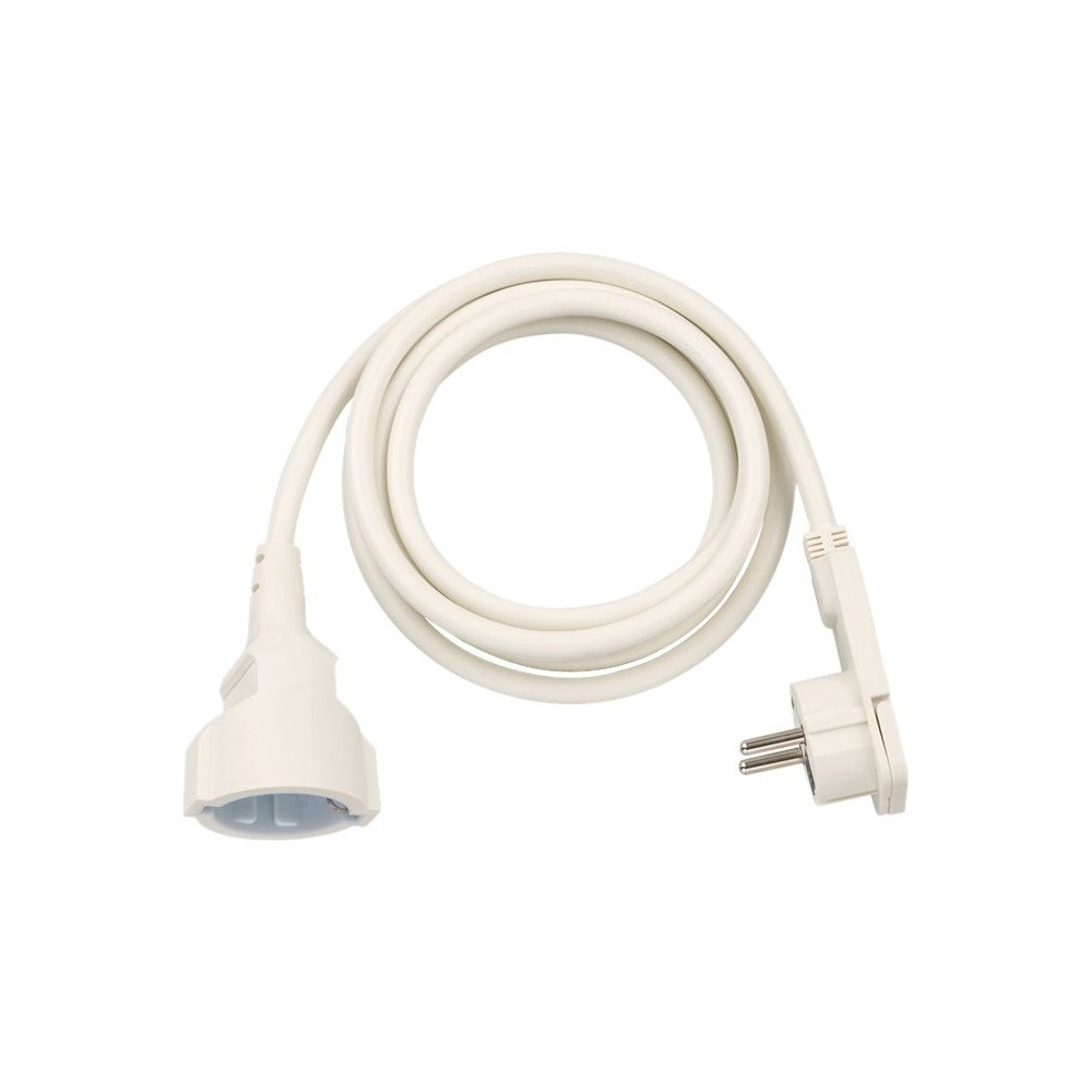 Brennenstuhl brennenstuhl H05VV-F 3G1,5 - förlängningskabel för ström - Eurokontakt till Eurokontakt - 2 m