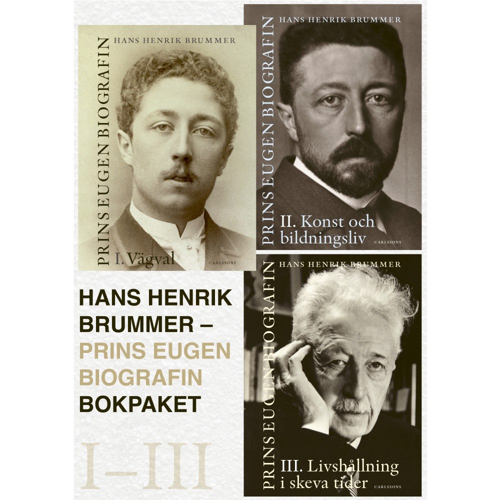 Hans Henrik Brummer Prins Eugen. Bokpaket (inbunden)