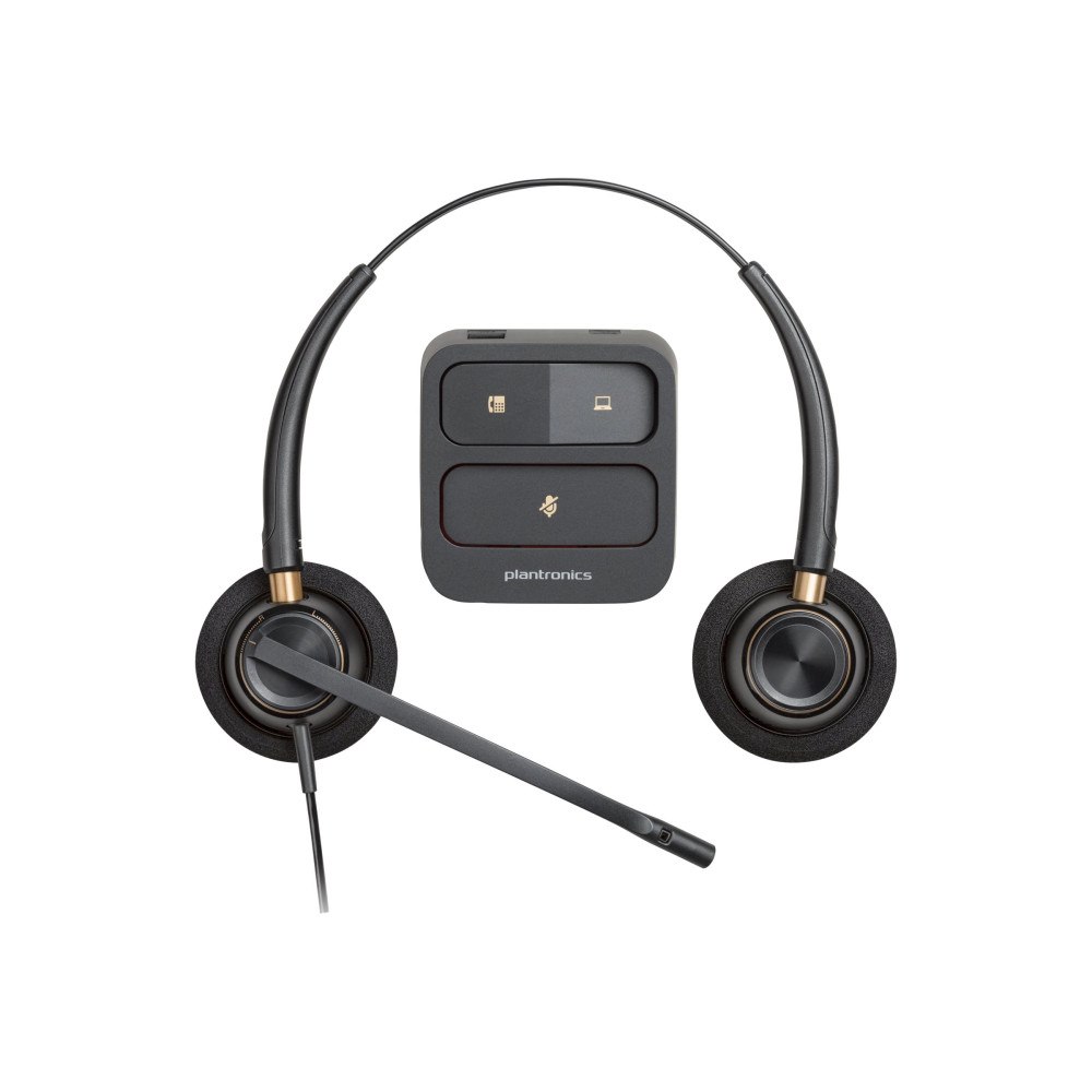 Hewlett-Packard Poly EncorePro 520 - headset - Quick Disconnect