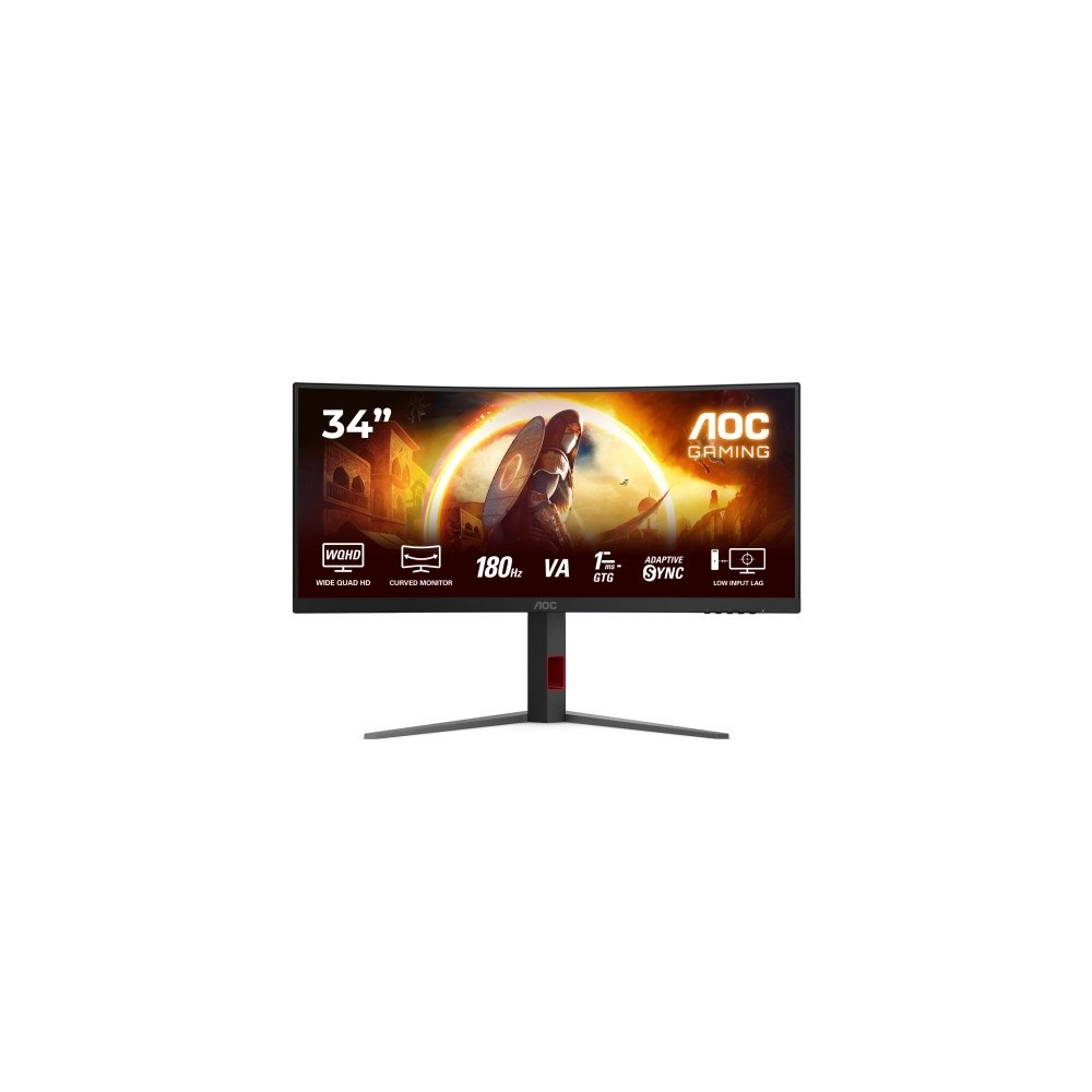 AOC AOC Gaming CU34G4 - LED-skärm - böjd - 34" - HDR