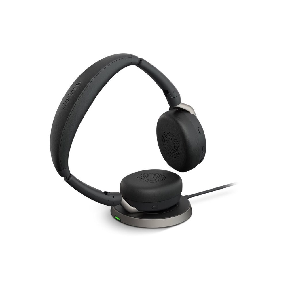 Jabra Jabra Evolve2 65 Flex UC Stereo - headset - USB-A - med trådlös laddningsplatta