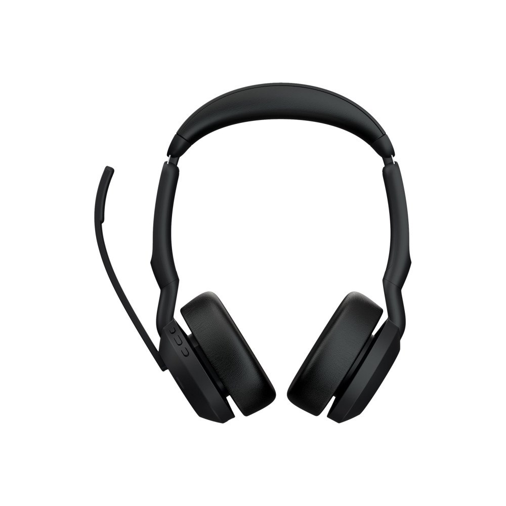 Jabra Jabra Evolve2 55 UC Stereo - headset - USB-C, USB-A - med laddningsställ