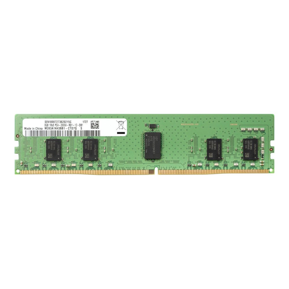 Hewlett-Packard HP - DDR4 - modul - 8 GB - DIMM 288-pin - 2666 MHz / PC4-21300 - ej buffrad