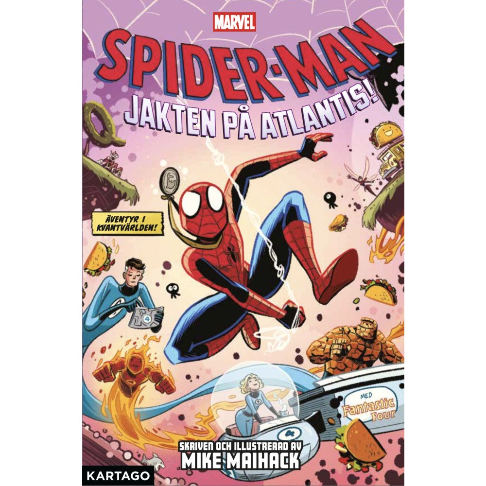 Mike Maihack Spider-Man. Jakten på Atlantis (inbunden)