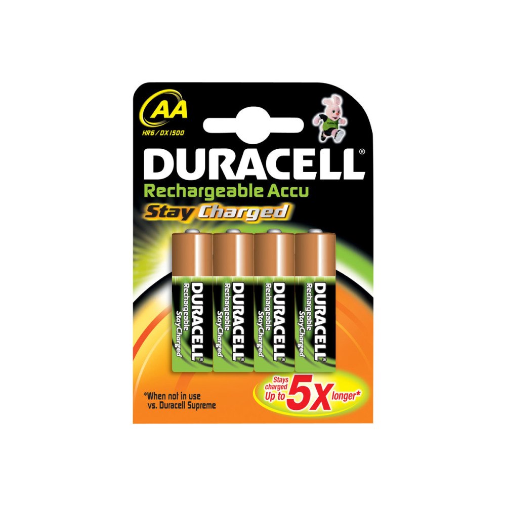 Duracell Duracell StayCharged HR6 batteri - 4 x AA-typ - NiMH