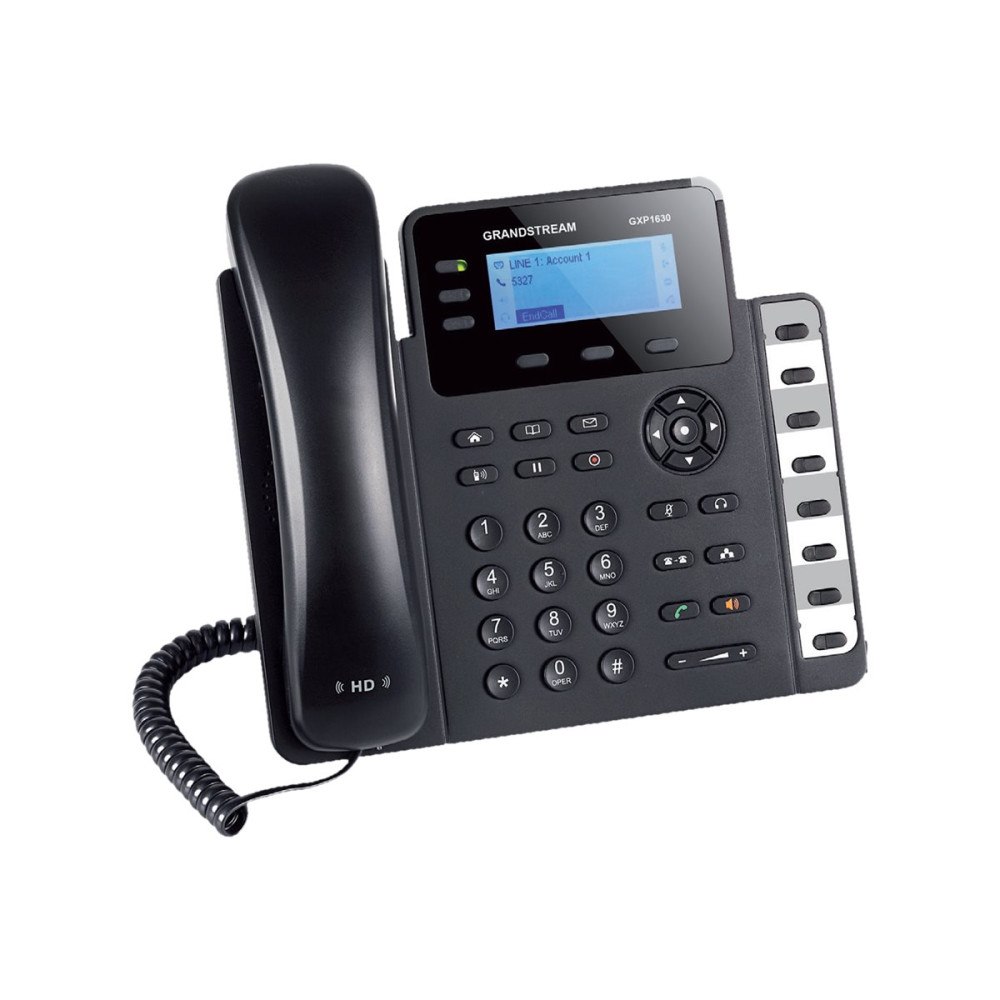 Grandstream Grandstream GXP1630 - VoIP-telefon - 4-riktad samtalsförmåg