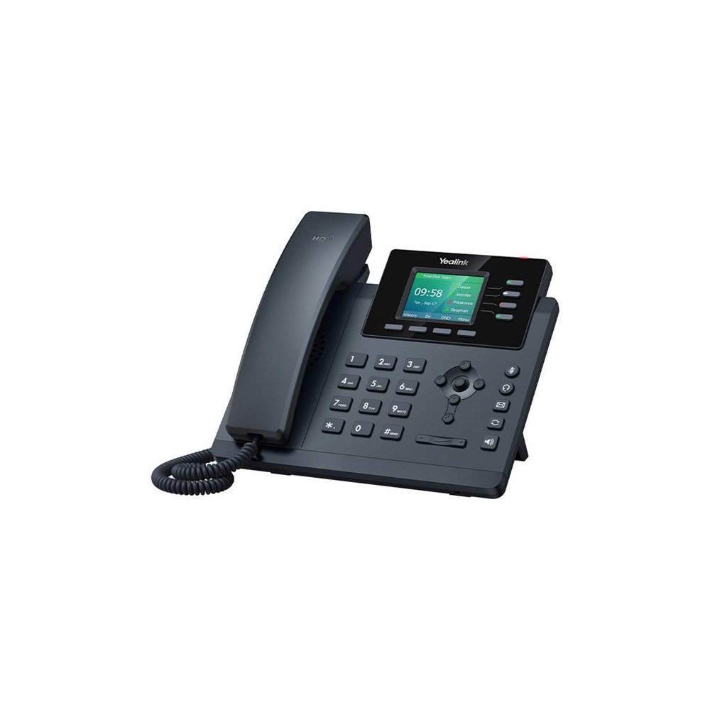 YEALINK Yealink SIP-T34W - VoIP-telefon med nummerpresentation - 5-vägs samtalsförmåg