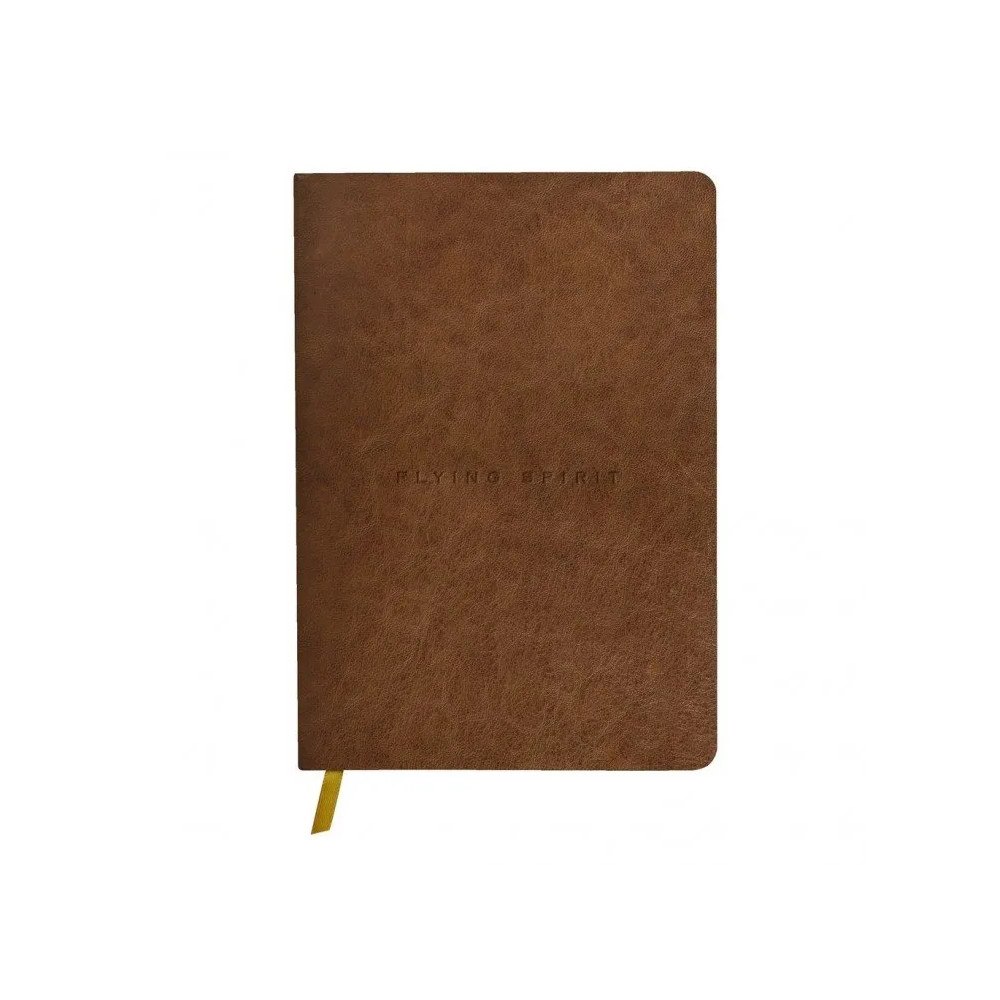 Clairefontaine Flying Spirit Anteckningsbok i läder A5, 14,8x21cm, linjerad...