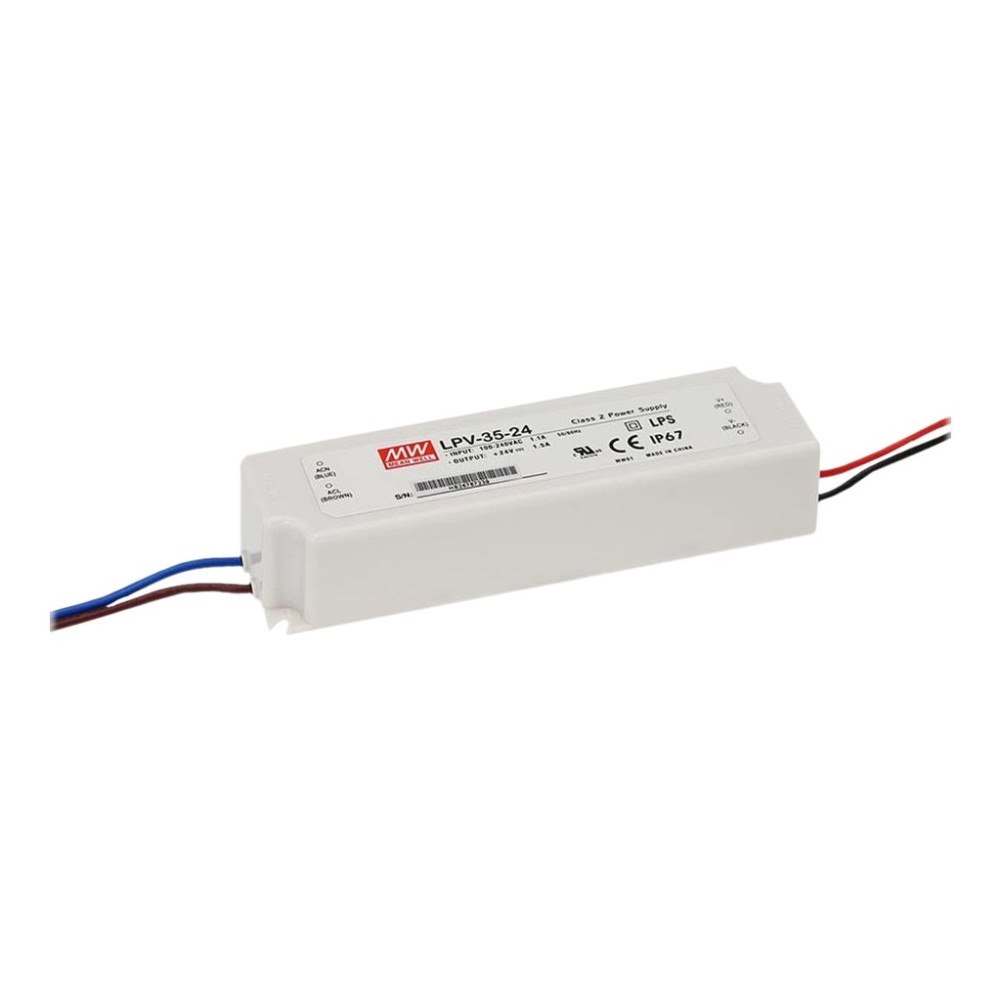 Mean Well Mean Well LPV-35-24 - LPV-35 Series - LED driver - 36 Watt