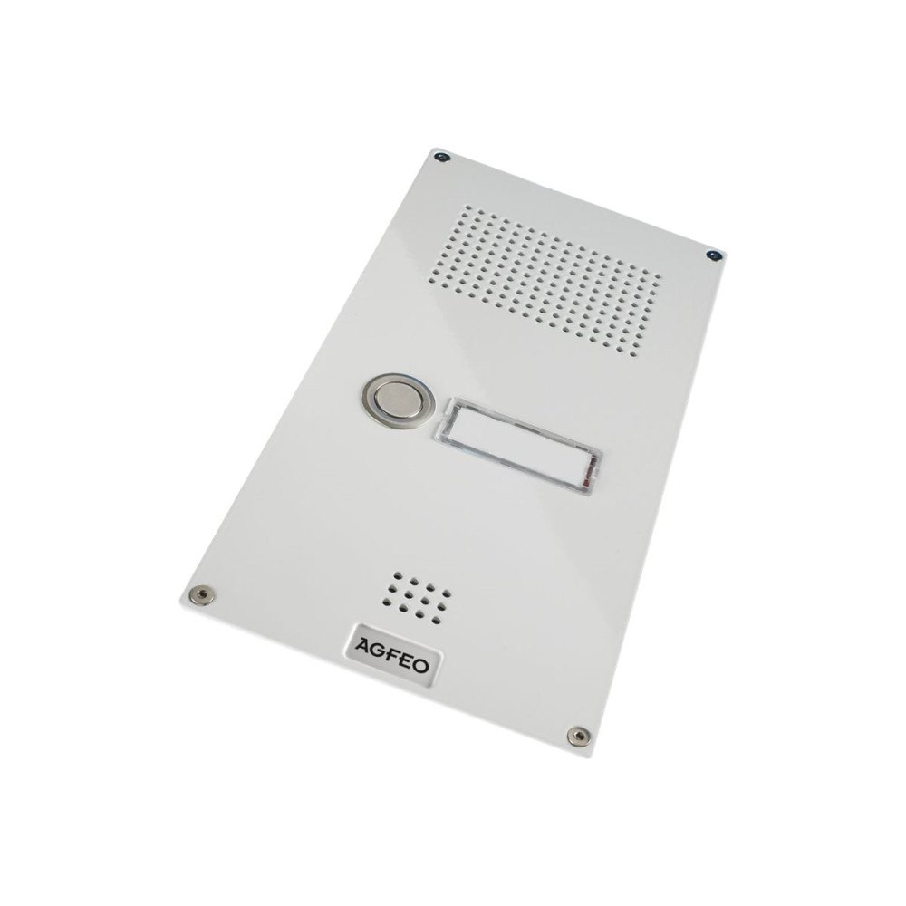 AGFEO Telekommunikation AGFEO Premium TFE 1 - dörrklocka - 1 button - vit