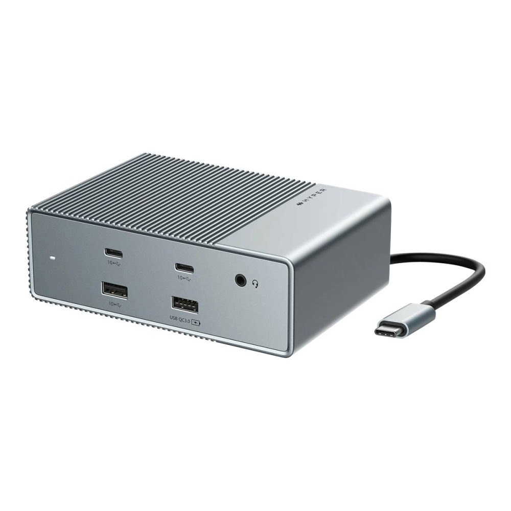Targus HyperDrive GEN2 - dockningsstation - USB-C - 2 x HDMI, 2 x DP - 1GbE