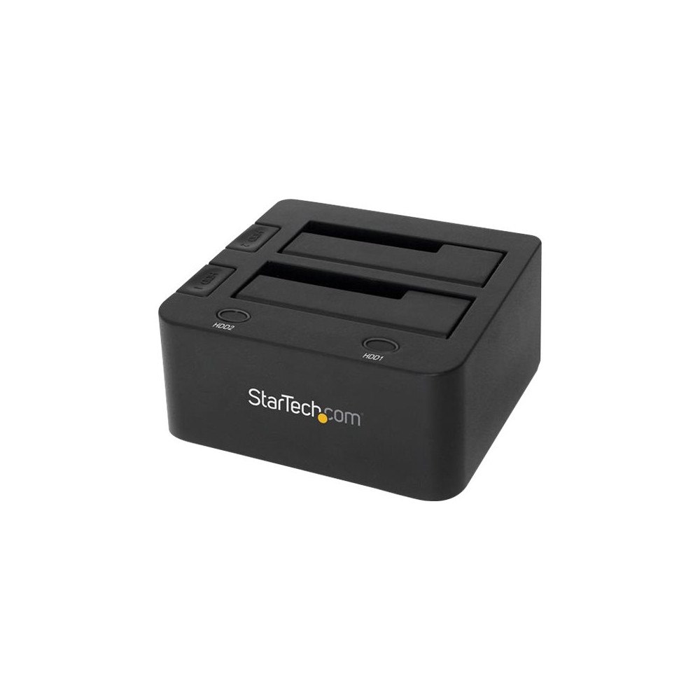 StarTech.com StarTech.com Dual-Bay USB 3.0 to SATA Hard Drive Docking Station, USB Hard Drive Dock, External 2.53.5 SATA IIIIII, SSDH...