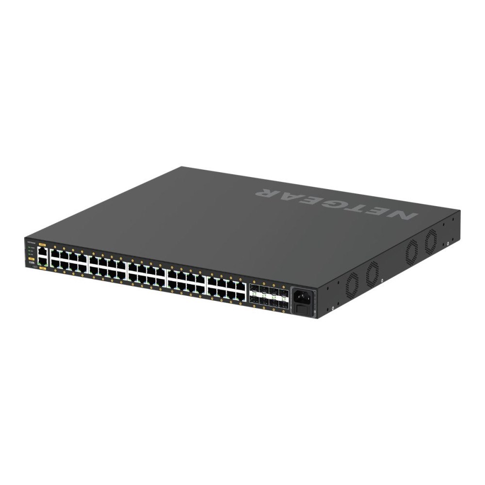 Netgear NETGEAR AV Line M4250-40G8XF-PoE+ - switch - 40 portar - Administrerad - rackmonterbar