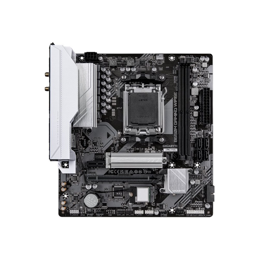 Gigabyte Technology Gigabyte B650M GAMING WIFI6E - moderkort - micro ATX - Socket AM5 - AMD B650