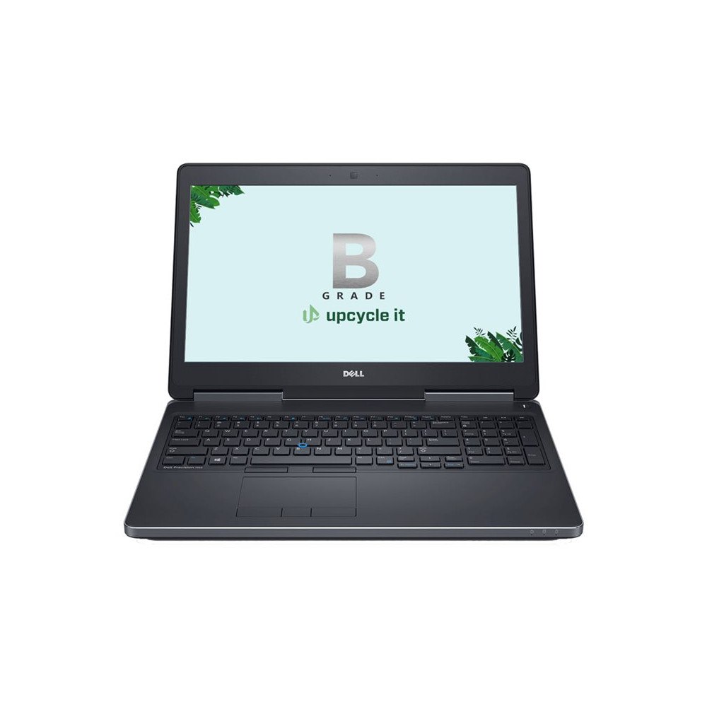 upcycle it Dell Precision 7510 - Intel Core i7 - 6820HQ - 8 GB RAM - 256 GB SSD - tysk - rekonditionerad