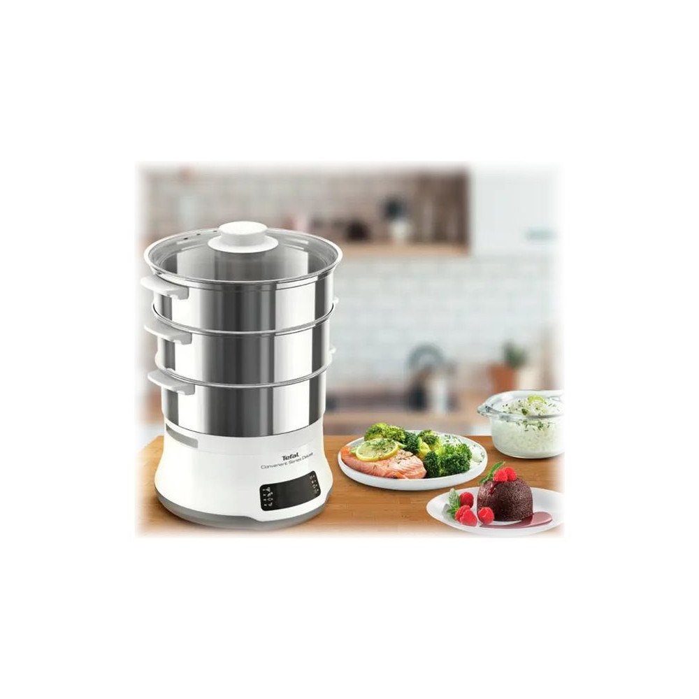SEB Tefal Convenient Series VC502D10 Deluxe - ångkokare - rostfritt stål