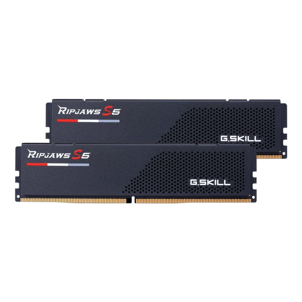 G.Skill G.Skill Ripjaws S5 - DDR5 - sats - 96 GB: 2 x 48 GB - DIMM 288-pin - 6400 MHz / PC5-51200 - ej buffrad