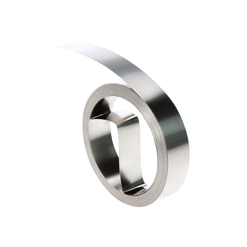 DYMO Metalbånd DYMO® rustfri 12mm x 6,4m til prægetang M-1011, Rh...