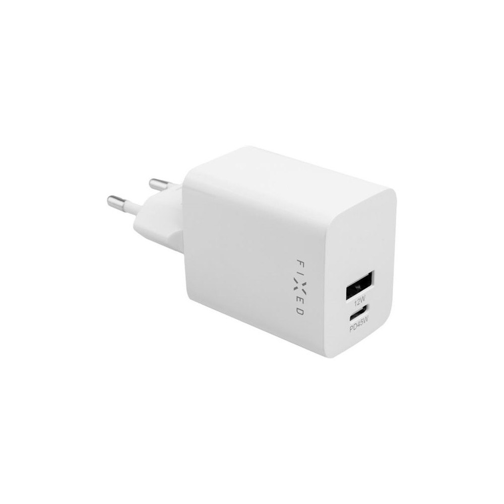FIXED FIXED Mini strömadapter - resa - 24-pins USB-C (45 watt), USB - 45 Watt