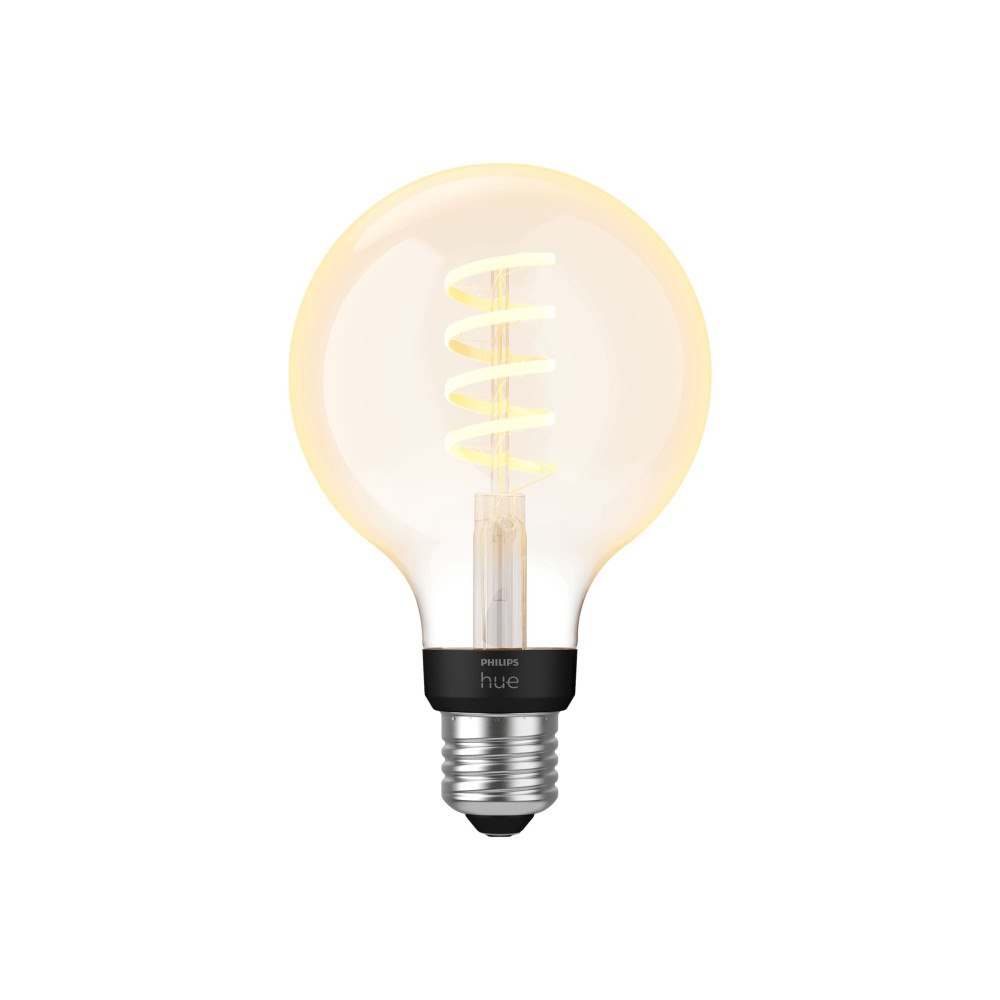 Philips HUE Philips Hue White ambiance - LED-glödlampa med filament - form: G93 - E27 - 7 W - varmt vitt till svalt dagsljus - 2200-...