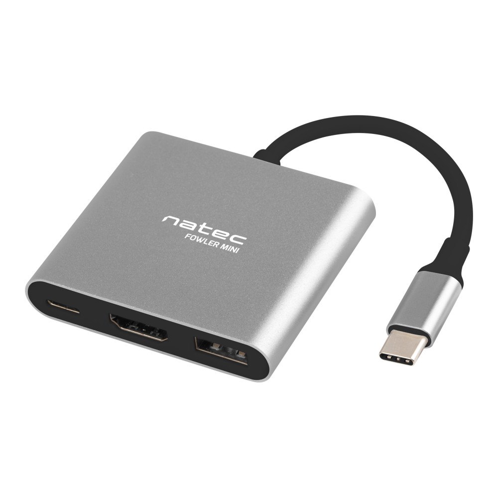 NATEC Natec Fowler Mini - dockningsstation - USB-C - HDMI