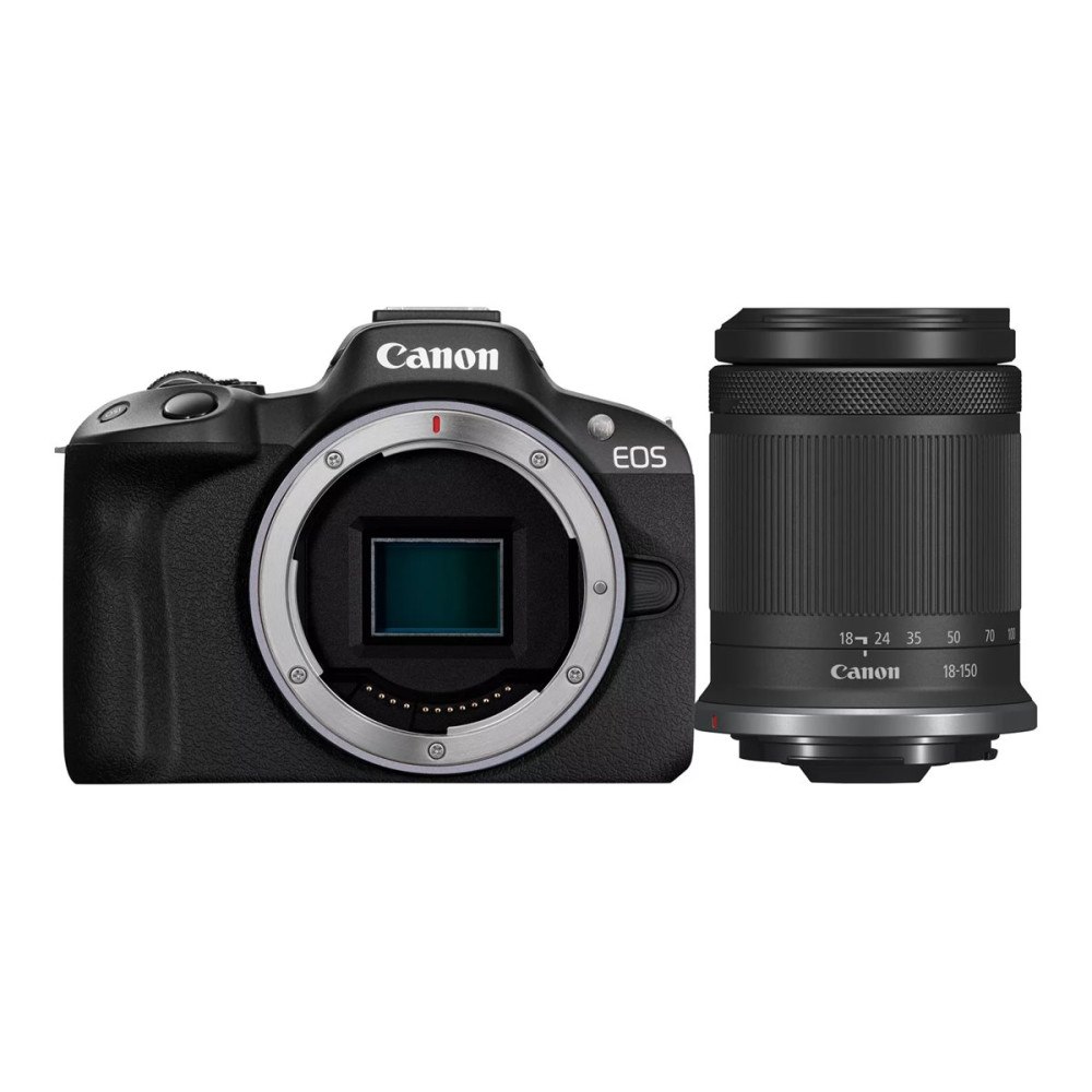 CANON Canon EOS R50 - digitalkamera RF-S 18-150 mm F3,5-6,3 IS STM objektiv