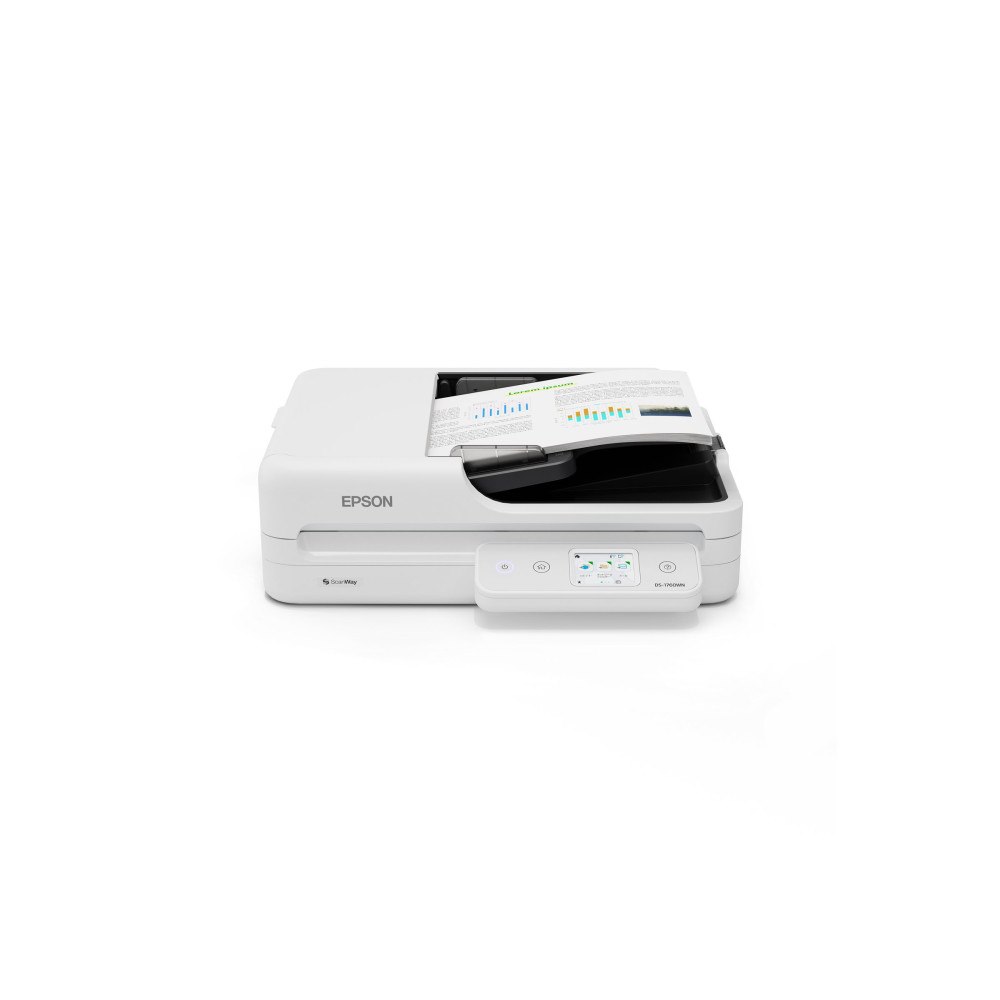 EPSON Epson WorkForce DS-1760WN - dokumentskanner - desktop - USB 2.0, Wi-Fi, Gigabit LAN
