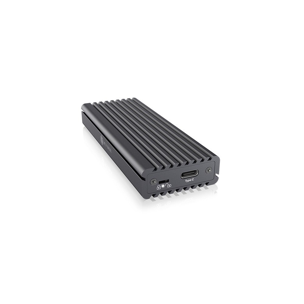 ICYBOX ICY BOX IB-1817MC-C31 - förvaringslåda - M.2 NVMe Card / SATA 6Gb/s - USB-C 3.1 (Gen 2)