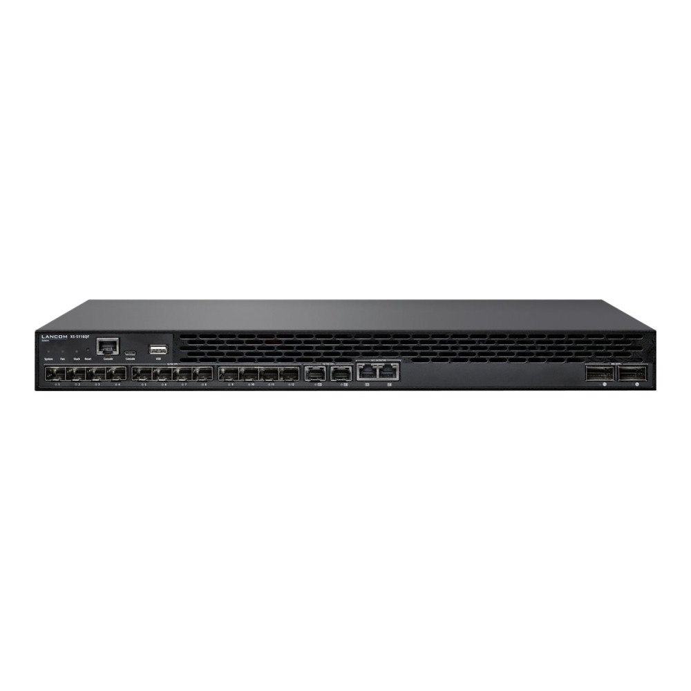Lancom Systems LANCOM XS-5116QF - switch - 16 portar - Administrerad - rackmonterbar