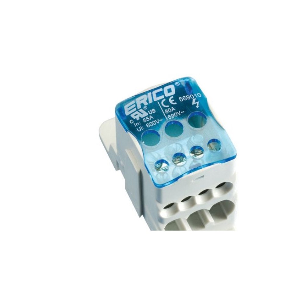 ERICO ERICO UD-80A, Stifthuvud, Rak, Honkoppling, 1000 V, 85 A, Ko...