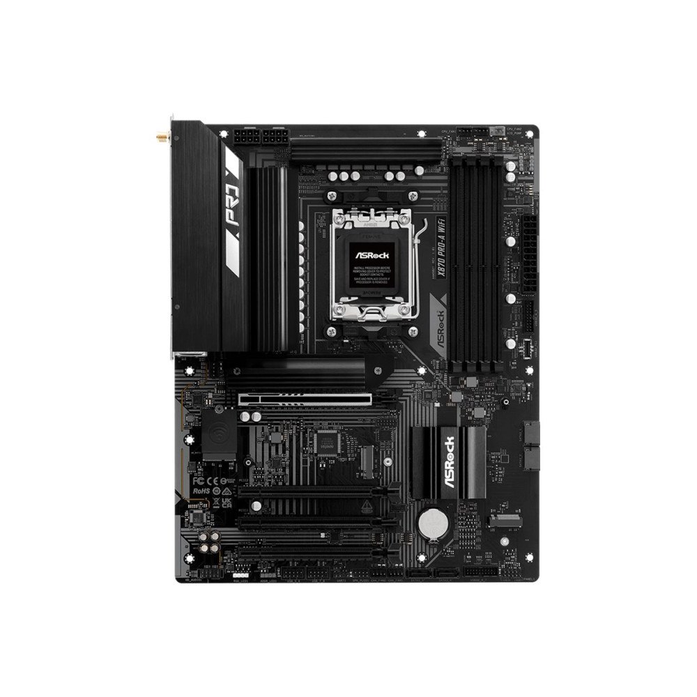 ASRock ASRock X870 PRO-A WIFI - moderkort - ATX - Socket AM5 - AMD X870