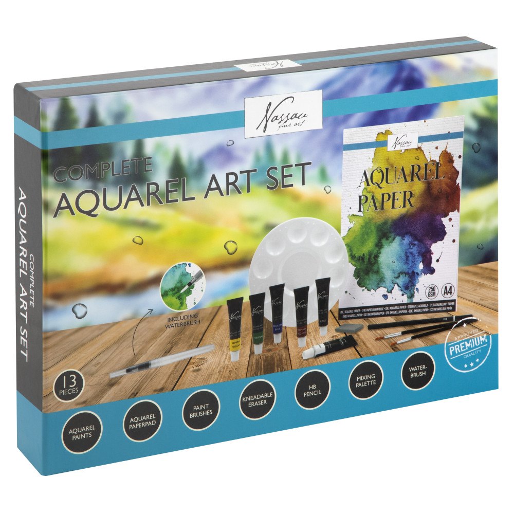 Legind A/S Akvarellmålning : Komplett startset med 13 delar