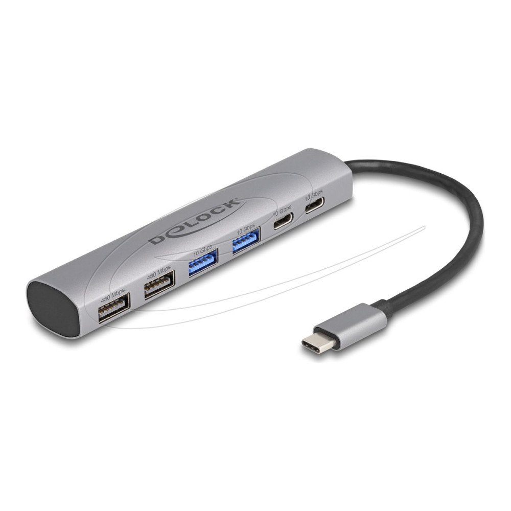 DeLOCK Delock - hubb - 6 portar