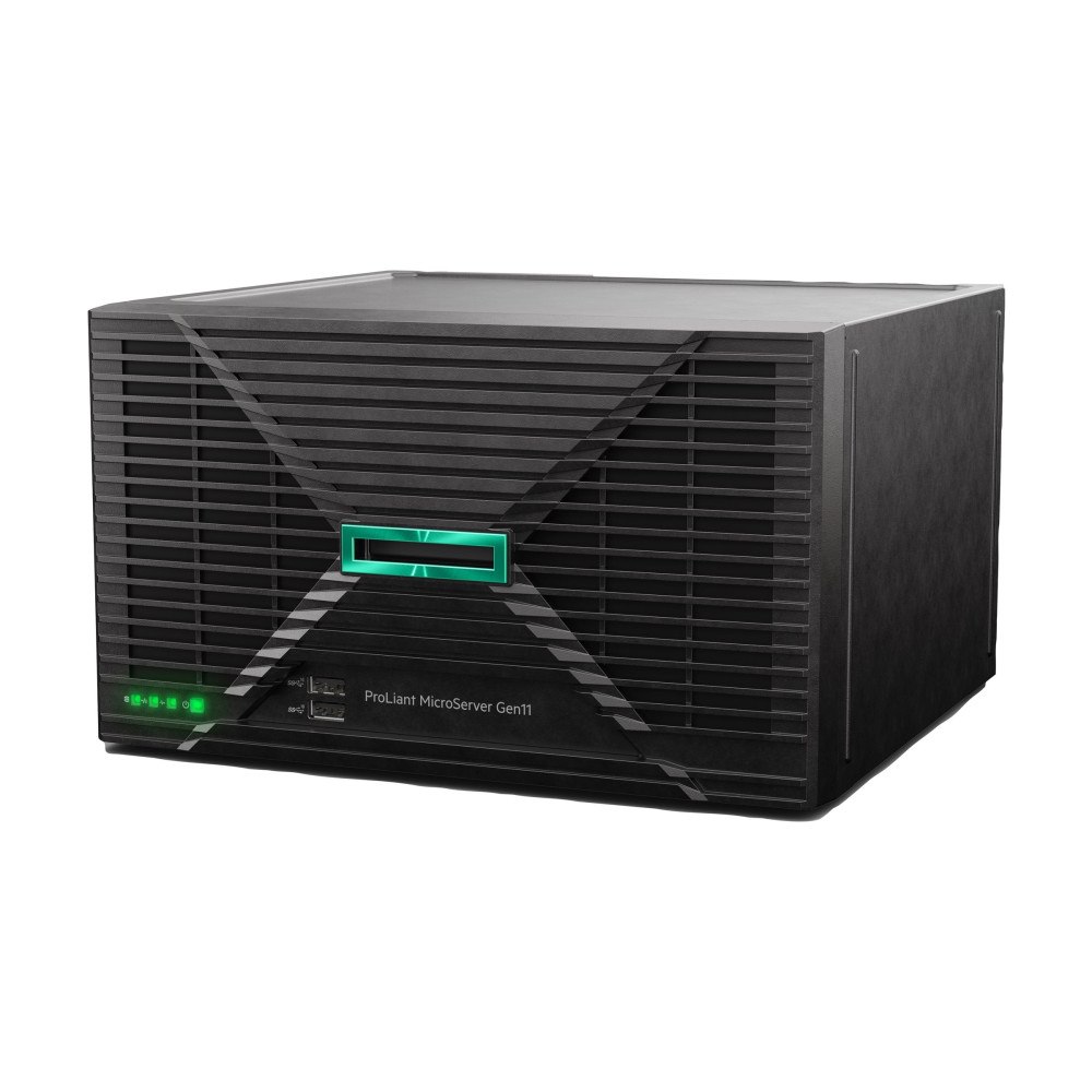Hewlett Packard Enterprise HPE ProLiant MicroServer Gen11 - ultramikrotorn Pentium Gold G7400 3.7 GHz - 16 GB - ingen HDD