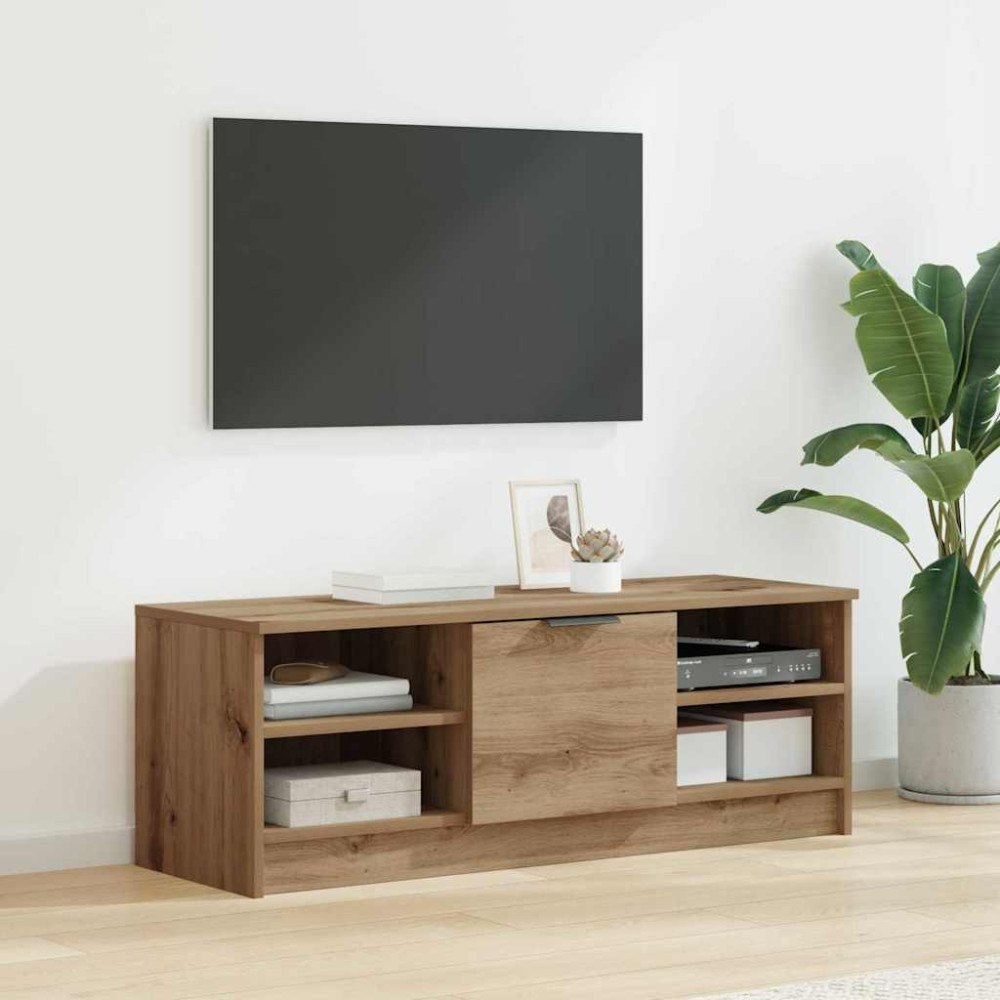 vidaXL TV-skåp Artisan Ek 102 x 35 x 36,5 cm Konstruerat trä