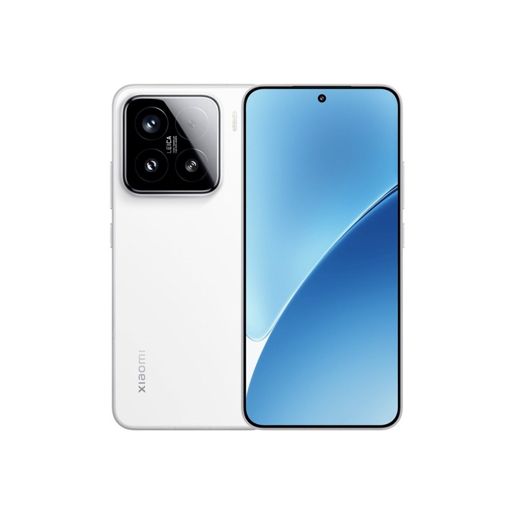 Xiaomi Xiaomi 15 - vit - 5G pekskärmsmobil - 512 GB - GSM