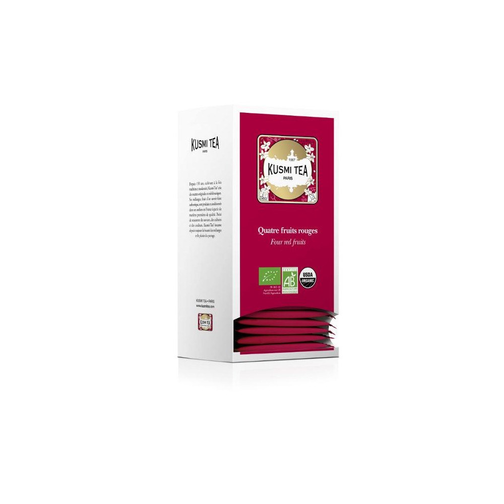 KUSMI Te KUSMI Eko Four red fruits 25/fp