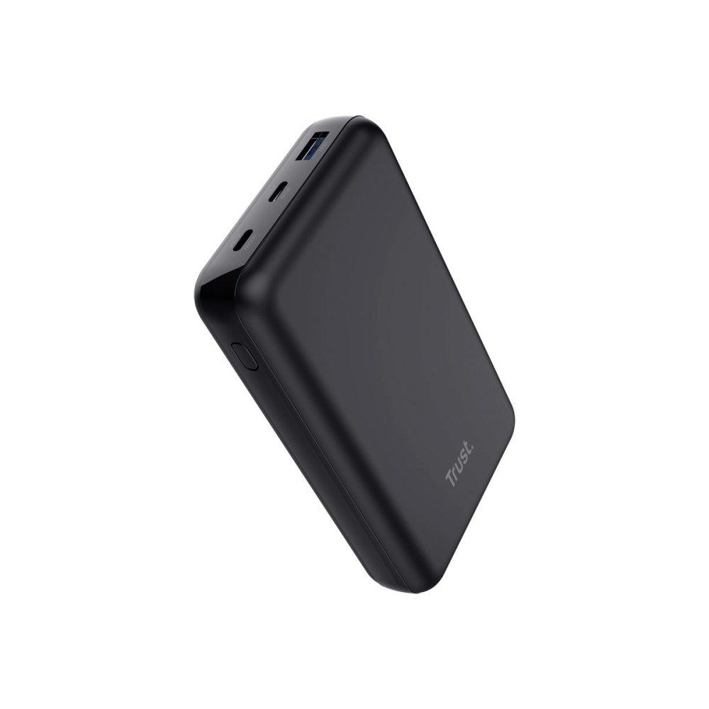 Trust Computer Products Trust Laro power bank - 4 pin USB Type A (QC 3.0), 2 x 24-stifts USB-C (PD) - 100 watt