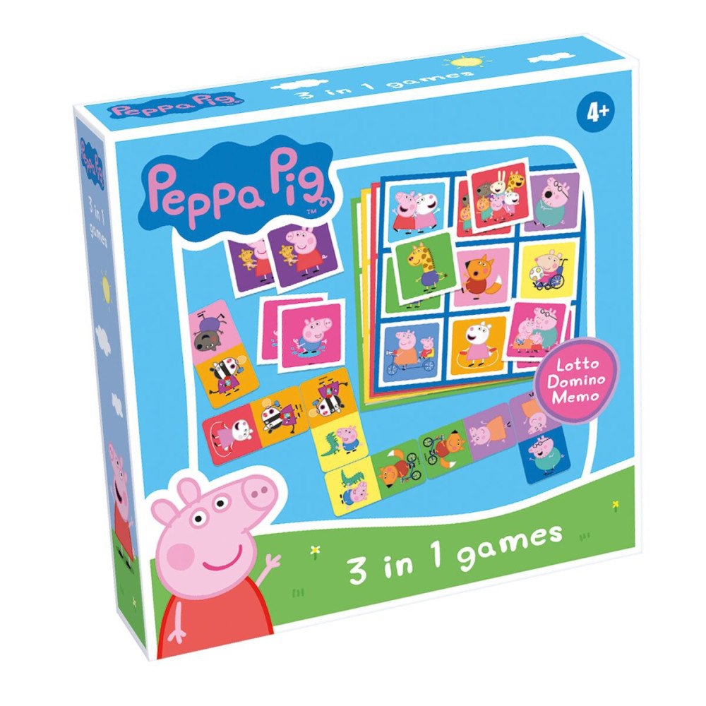 TACTIC SVERIGE Peppa Pig 3 in 1