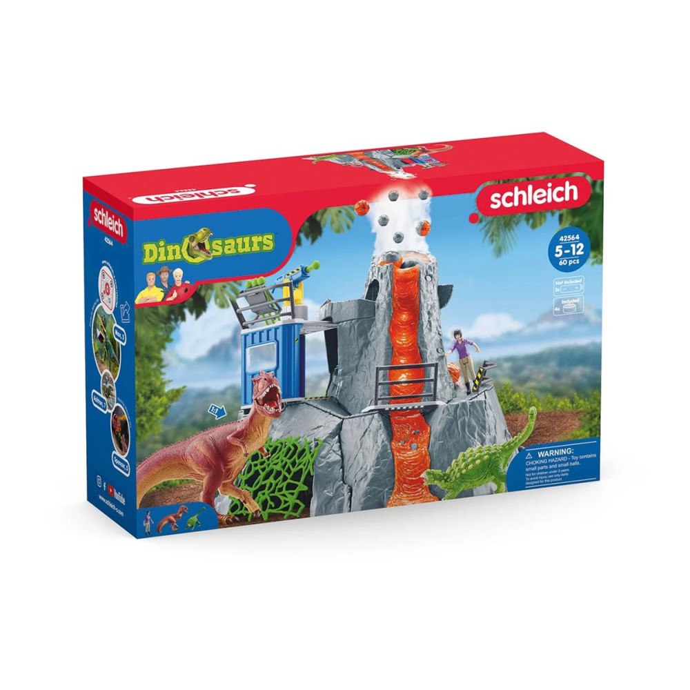 Schleich Schleich Dinosaurs - Volcano Expedition Base Camp