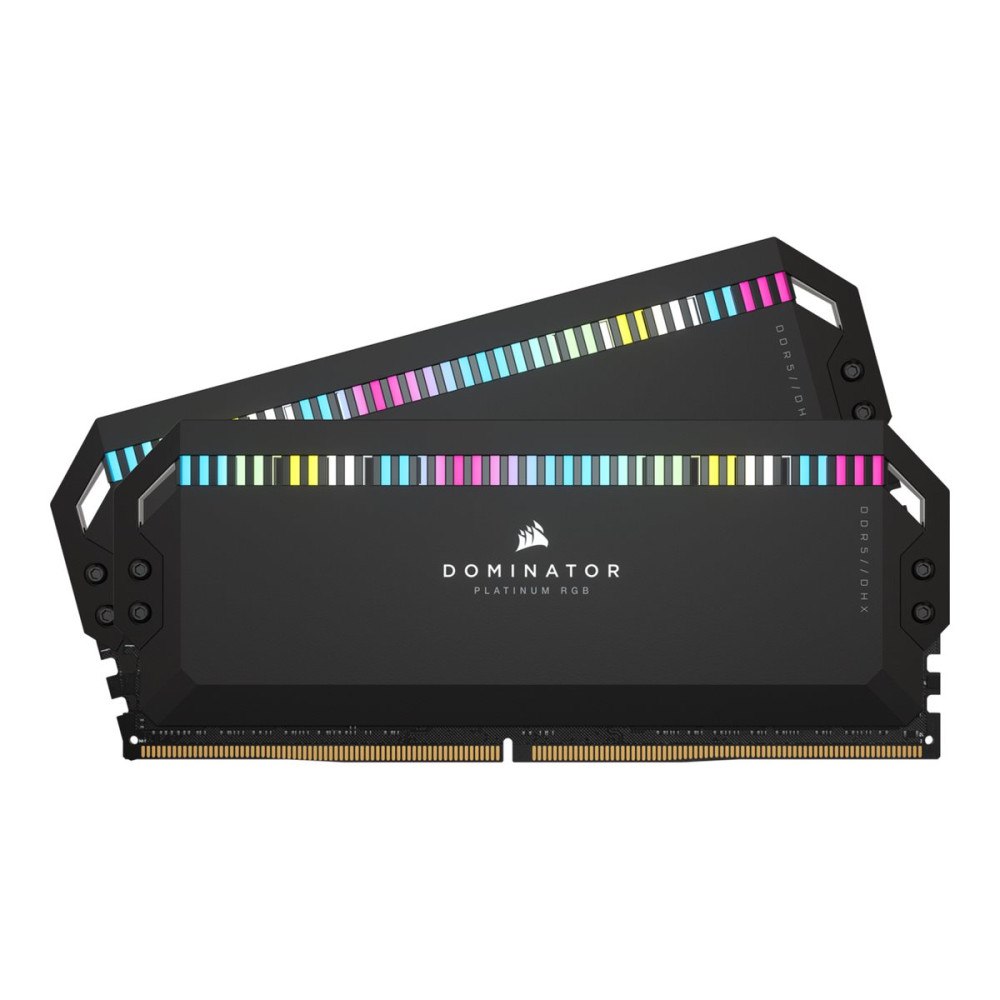 Corsair CORSAIR Dominator Platinum RGB - DDR5 - sats - 64 GB: 2 x 32 GB - DIMM 288-pin / PC5-44800