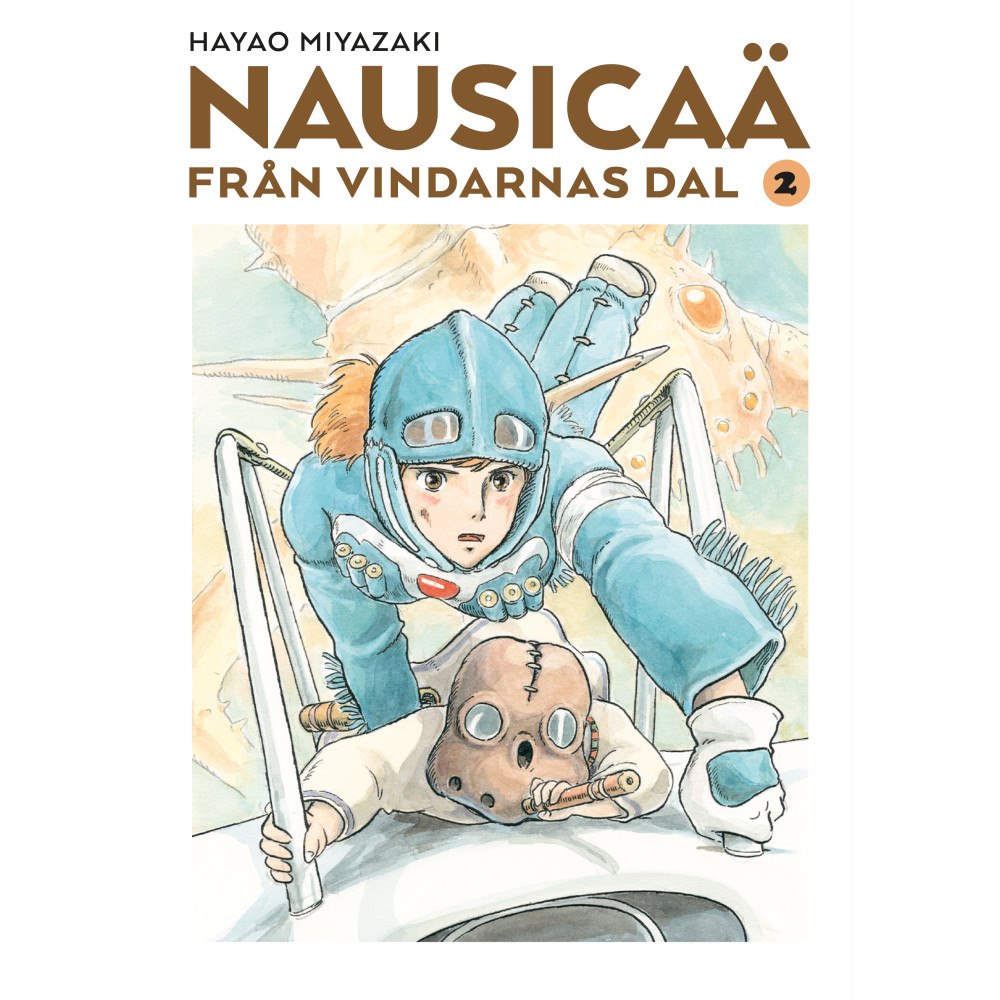 Hayao Miyazaki Nausicaä från Vindarnas dal 2 (bok, danskt band)