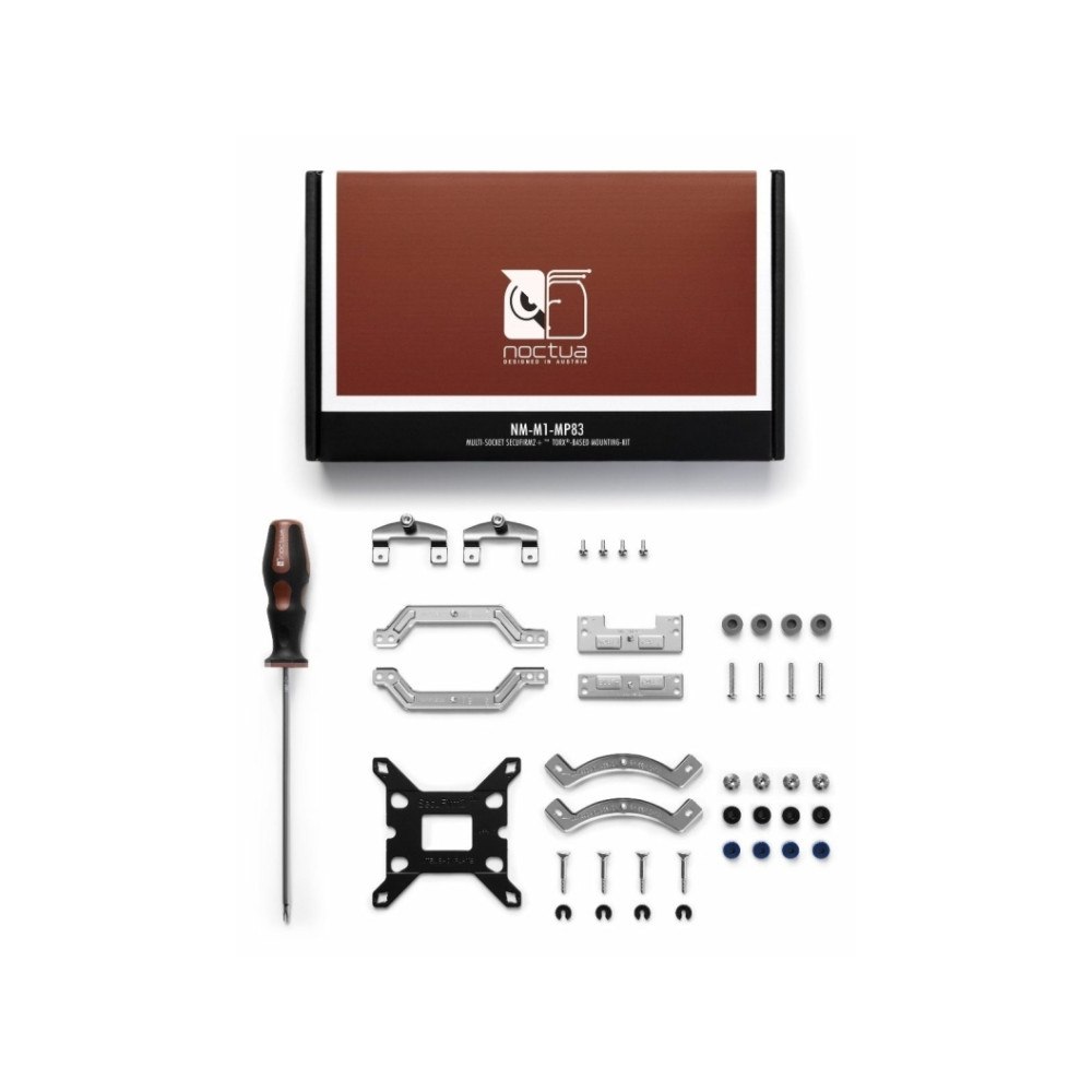 NOCTUA Noctua NM-M1-MP83, Monteringssats, Svart, Brun, Silver, Inte...