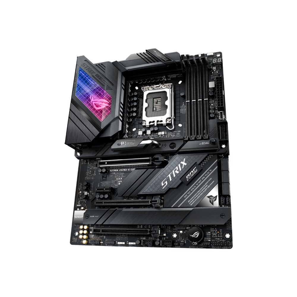 ASUS ASUS ROG STRIX Z690-E GAMING WIFI - moderkort - ATX - LGA1700-uttag - Z690