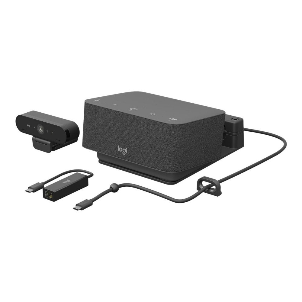 Logitech Logitech Logi Dock Focus Room Kit - paket för videokonferens