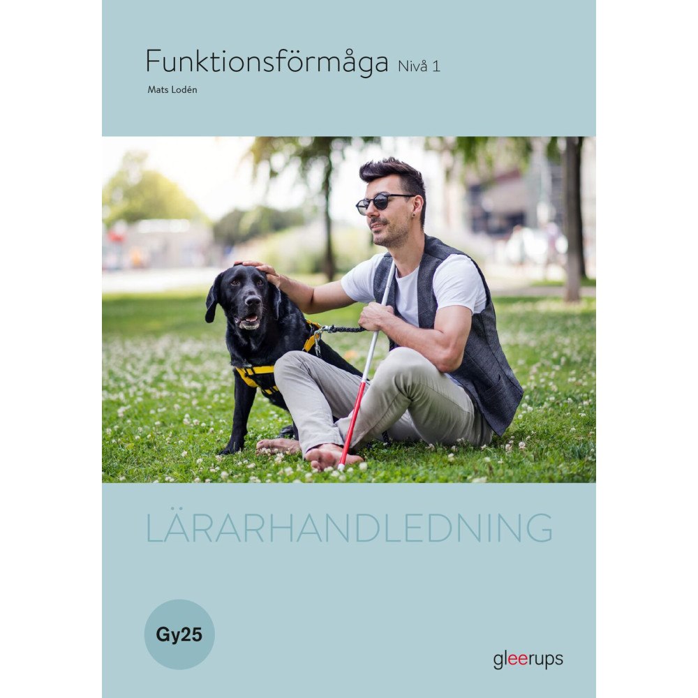 Mats Lodén Funktionsförmåga 1, lärarhandledning, Gy25 (bok, spiral)